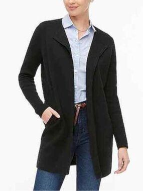 J.Crew Factory “Vanessa" Black Cotton Cardigan
Extra Small Great Condition!